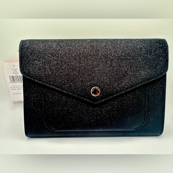 kate spade Handbags - Kate Spade Glimmer Envelope Clutch with Crossbody strap